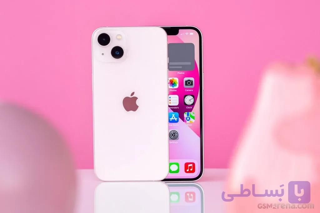 آیفون 13 کارکرده 128 گیگابایت صورتی CH/A؛ باتری تعویضی 100٪ — تصویر 1