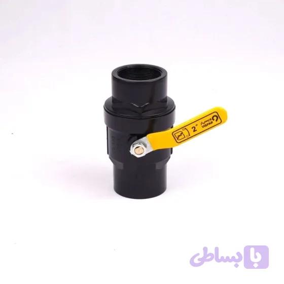 شیر توپی دسته فلزی 1.2