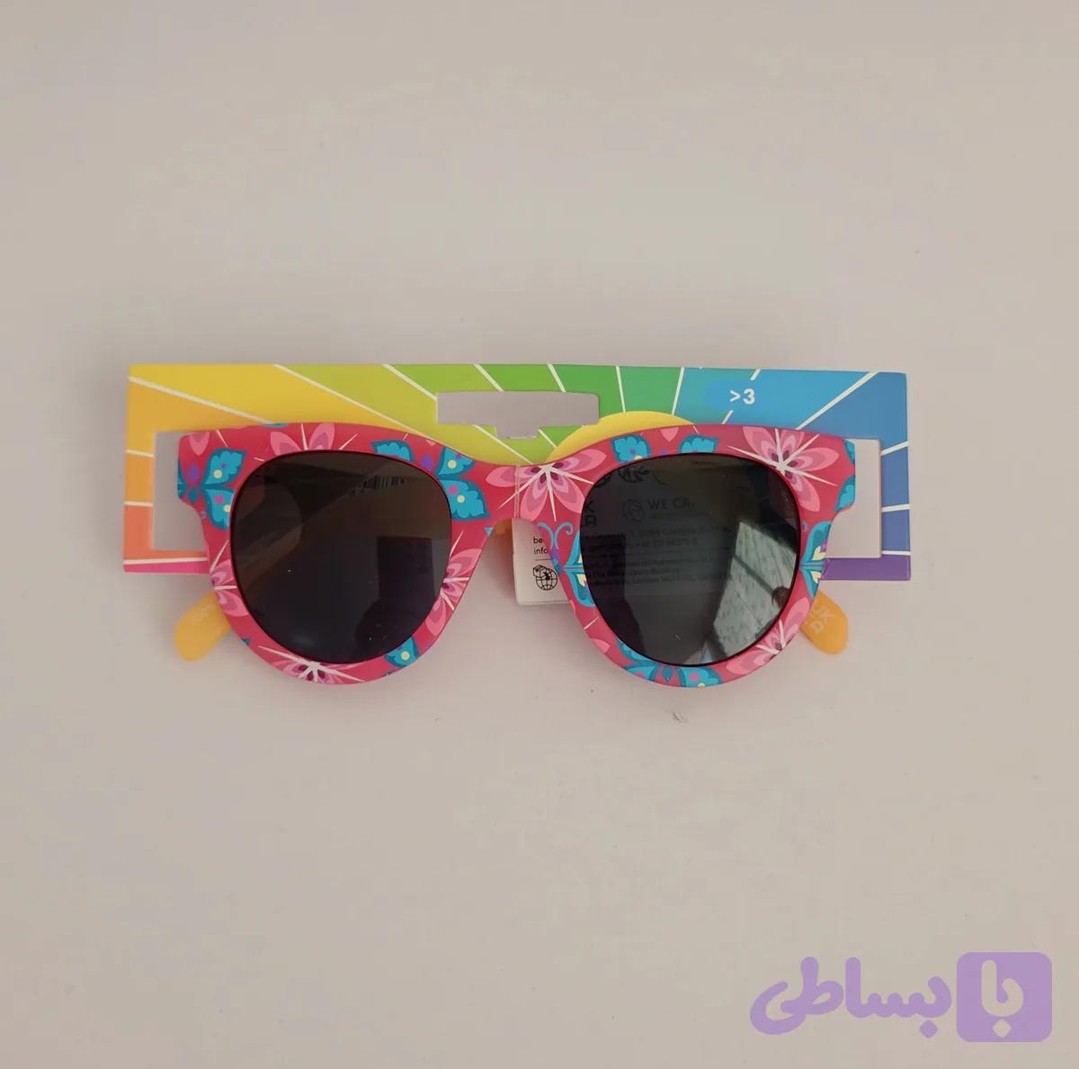عینک بچگانه دخترانه کد 2140 — تصویر 1