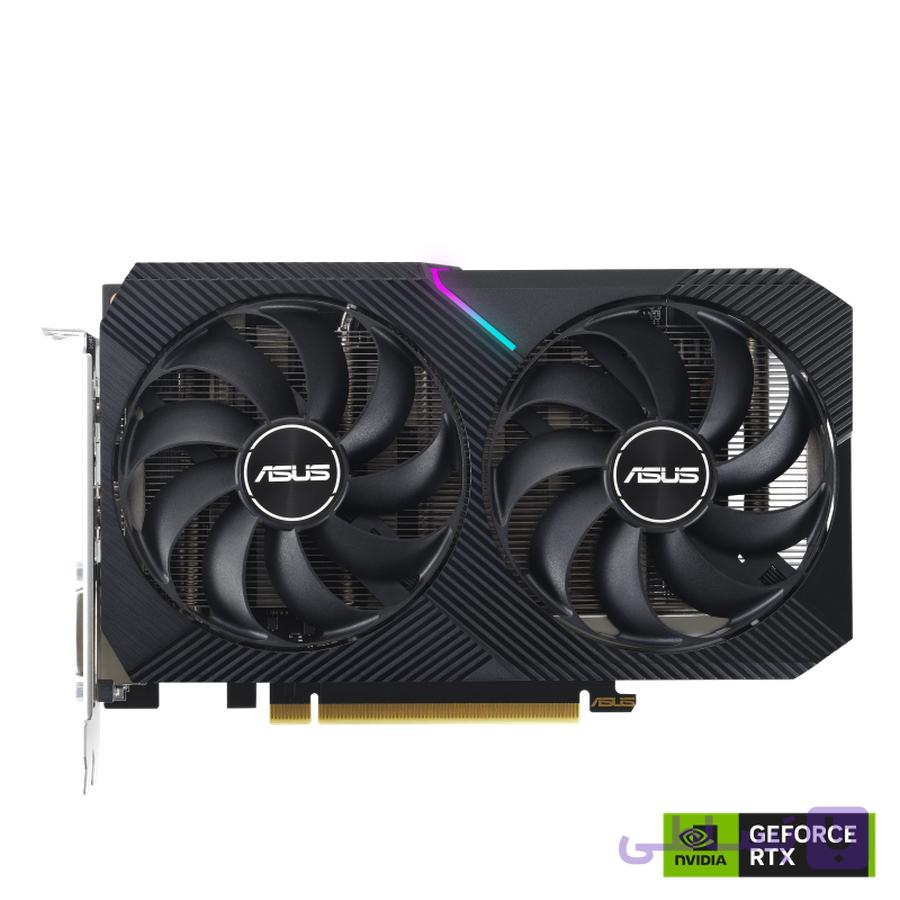کارت گرافیک ایسوس مدل Dual GeForce RTX 3050 OC Edition 8GB V2