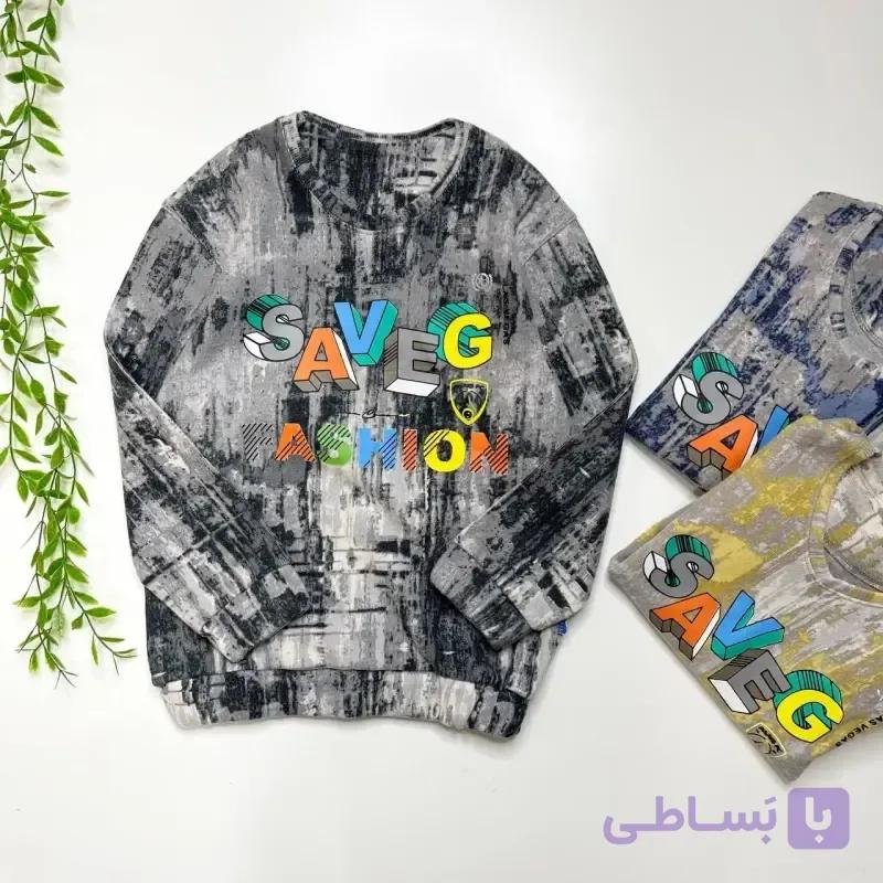 بلوز سلانیک بچگانه مدل ساواج سایز 35 تا 70 — تصویر 1