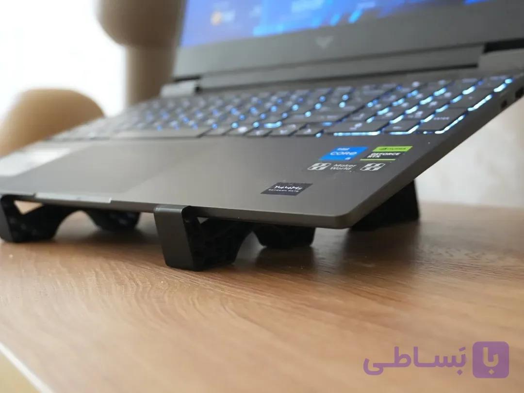 استند لپ‌تاپ زنبوری مینیمال — تصویر 1