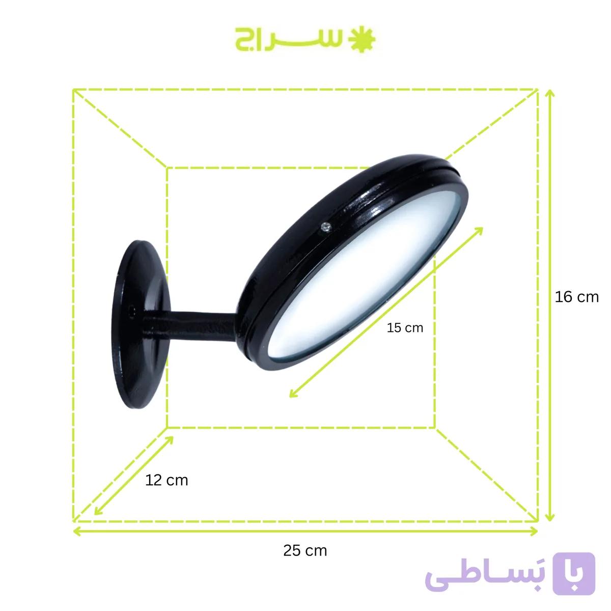چراغ دیواری LED مدل W-1LS — تصویر 1