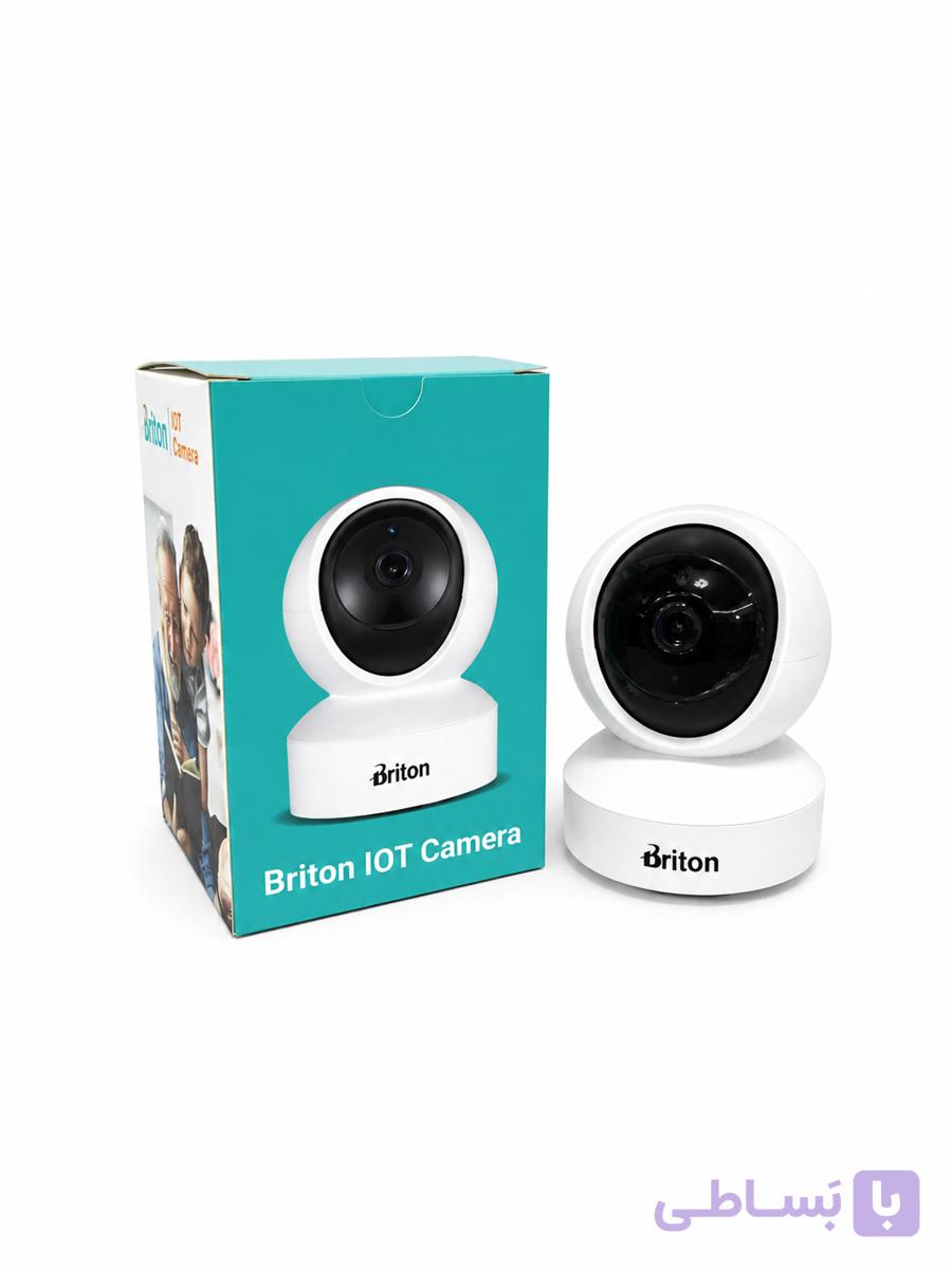 دوربین مداربسته Briton IoT-72PB/6 | ۱۰۸۰P چرخان + تشخیص گریه + ردیابی حرکت + اعلان تلگرام