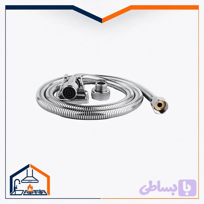 شلنگ توالت الماس کروم