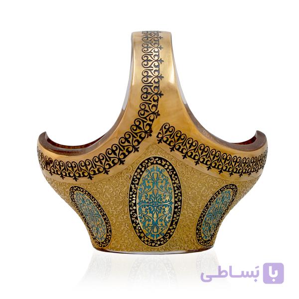 سبد آجیل خوری 255 طرح ویکتوریا طلایی