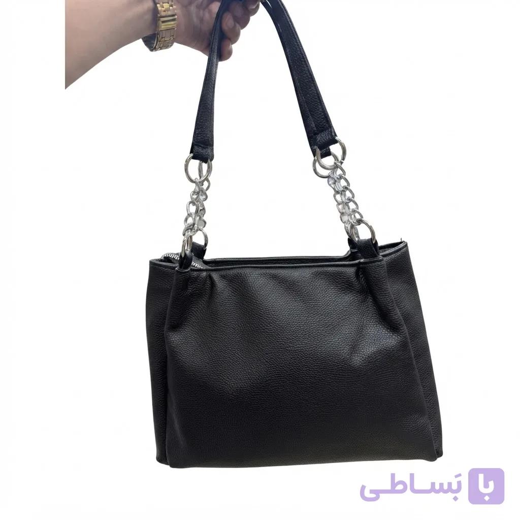 کیف دسته دار شل زنانه زارا متریال اورجینمال مقاوم و تفکیکی ترند