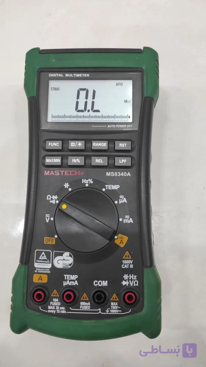 مولتی‌متر دیجیتال حرفه‌ای صنعتی   مدل: MS8340A  برند: MASTECH