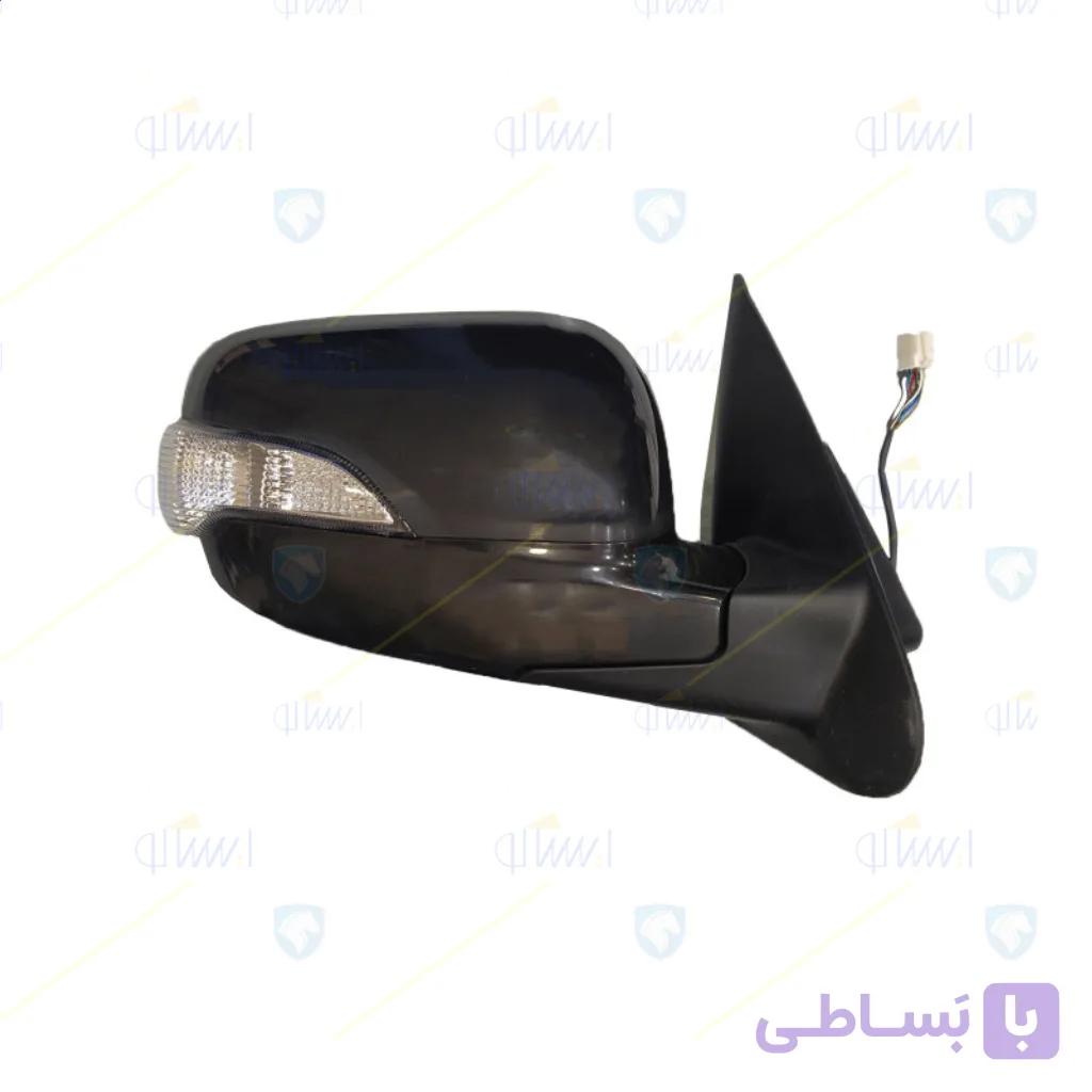 آینه جانبی برقی چپ-تاشودستی-بدون سنسوردما-باچراغ راهنما-بدون قاب-P7L پژو207