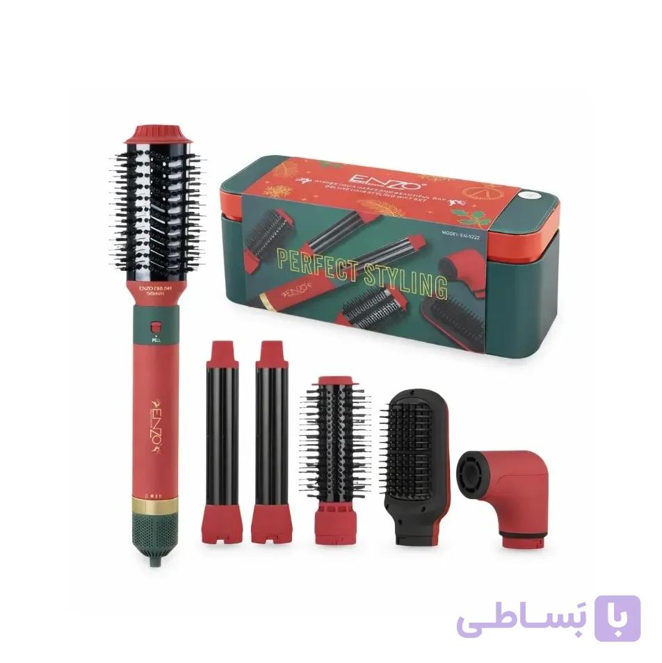 ست هدیه استایل مو 6 کاره دلوکس انزو مدل EN-6222 — تصویر 1