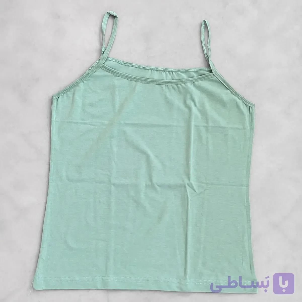 تاپ بندی نخی زنانه (پارچه ترک) | سایز XL تا 3XL — تصویر 1