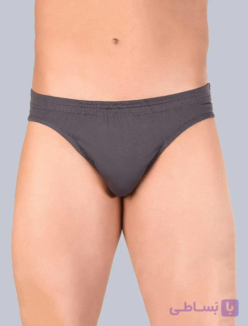 شورت اسلیپ رنگی مردانه نیکوتن پوش | کد 3202 | نخی، ضد حساسیت — تصویر 1