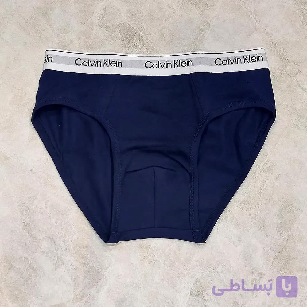 شورت اسلیپ مردانه کش پهن طرح Calvin Klein در چهار رنگ — تصویر 1