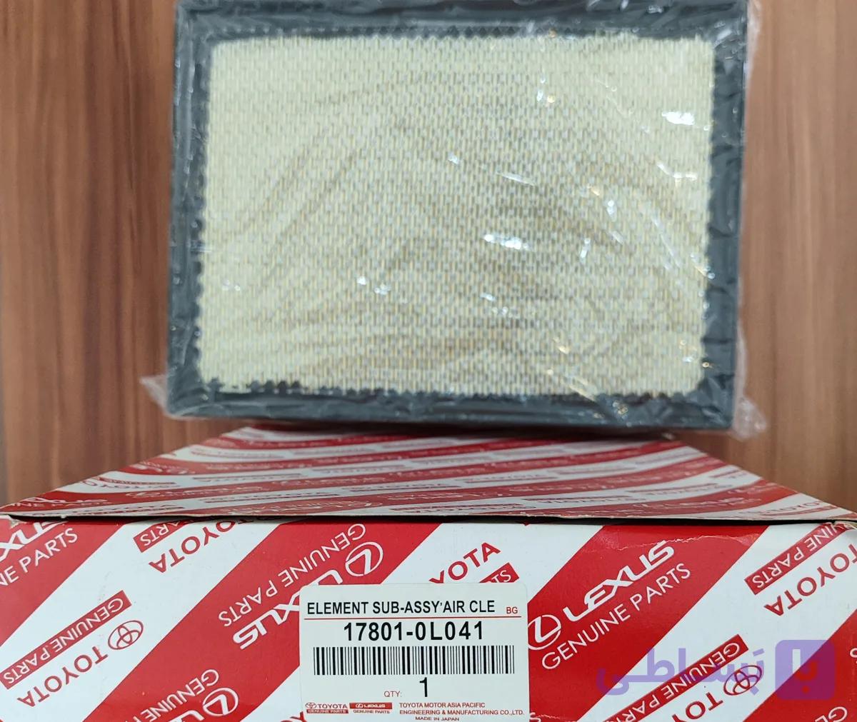 فیلتر هوا هایلوکس 17801-0L040 جنیو پارت