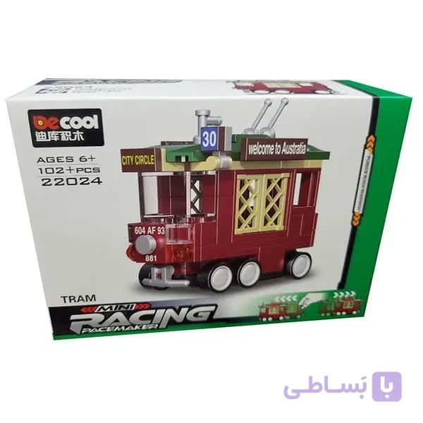 ساختنی دکول مدل Racing Car ۱۰۲ قطعه — تصویر 1