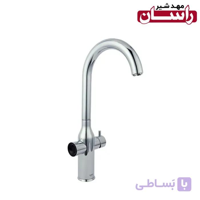 شیر ظرفشویی لمسی تصفیه دار راسان مدل الارا — تصویر 1