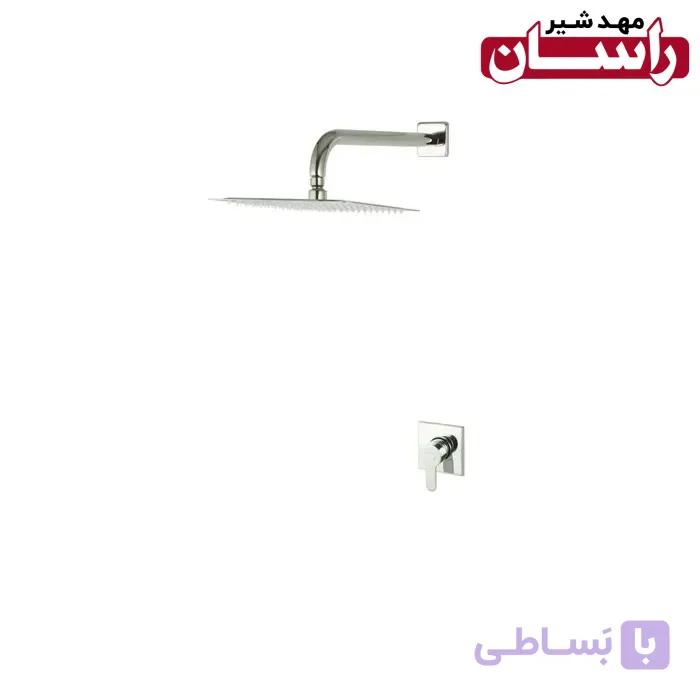 شیر توکار حمام راسان مدل ویوات فلت کلاس3 — تصویر 1