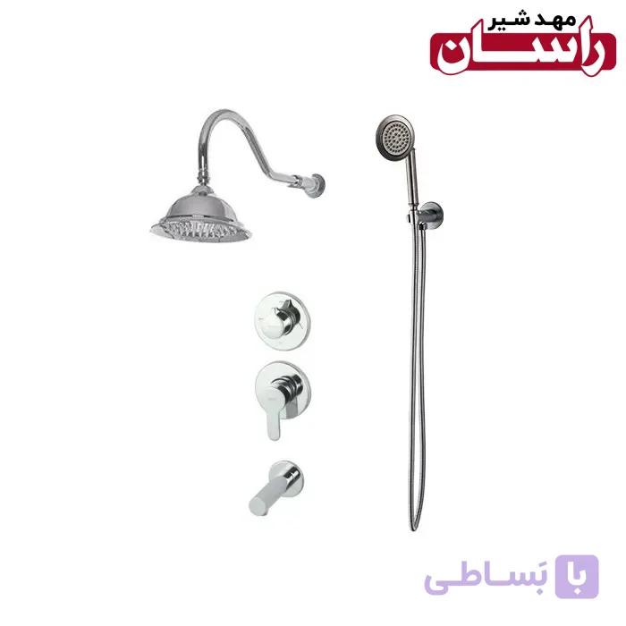 شیر توکار حمام راسان مدل هورنر — تصویر 1