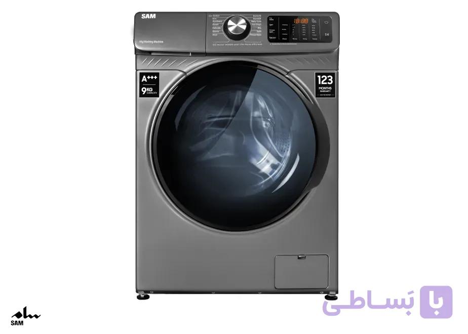 ماشین لباسشویی سام، مدل DD-P1480/IN – اینوکس (استیل)