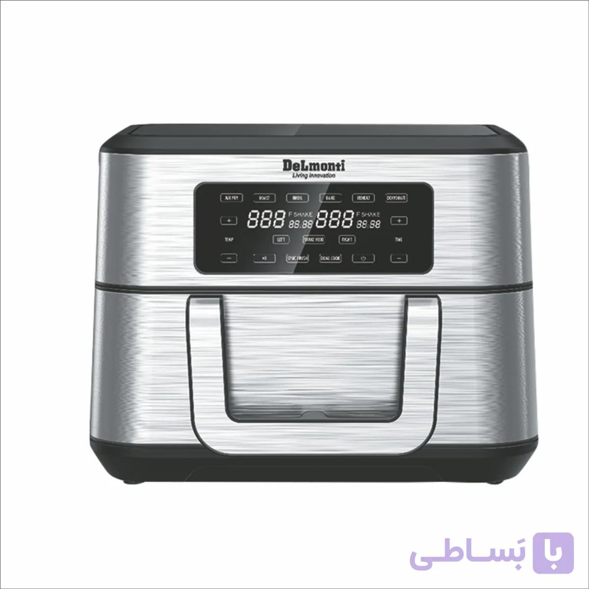 سرخ کن بدون روغن دلمونتی DL830 جدید | ۹ لیتر، ۲۸۰۰ وات