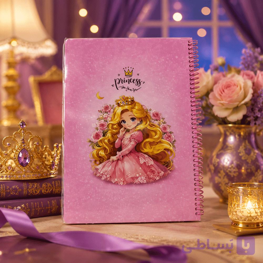 دفتر 50 برگ نقاشی مجلد فانتزی کد 1422 — تصویر 1