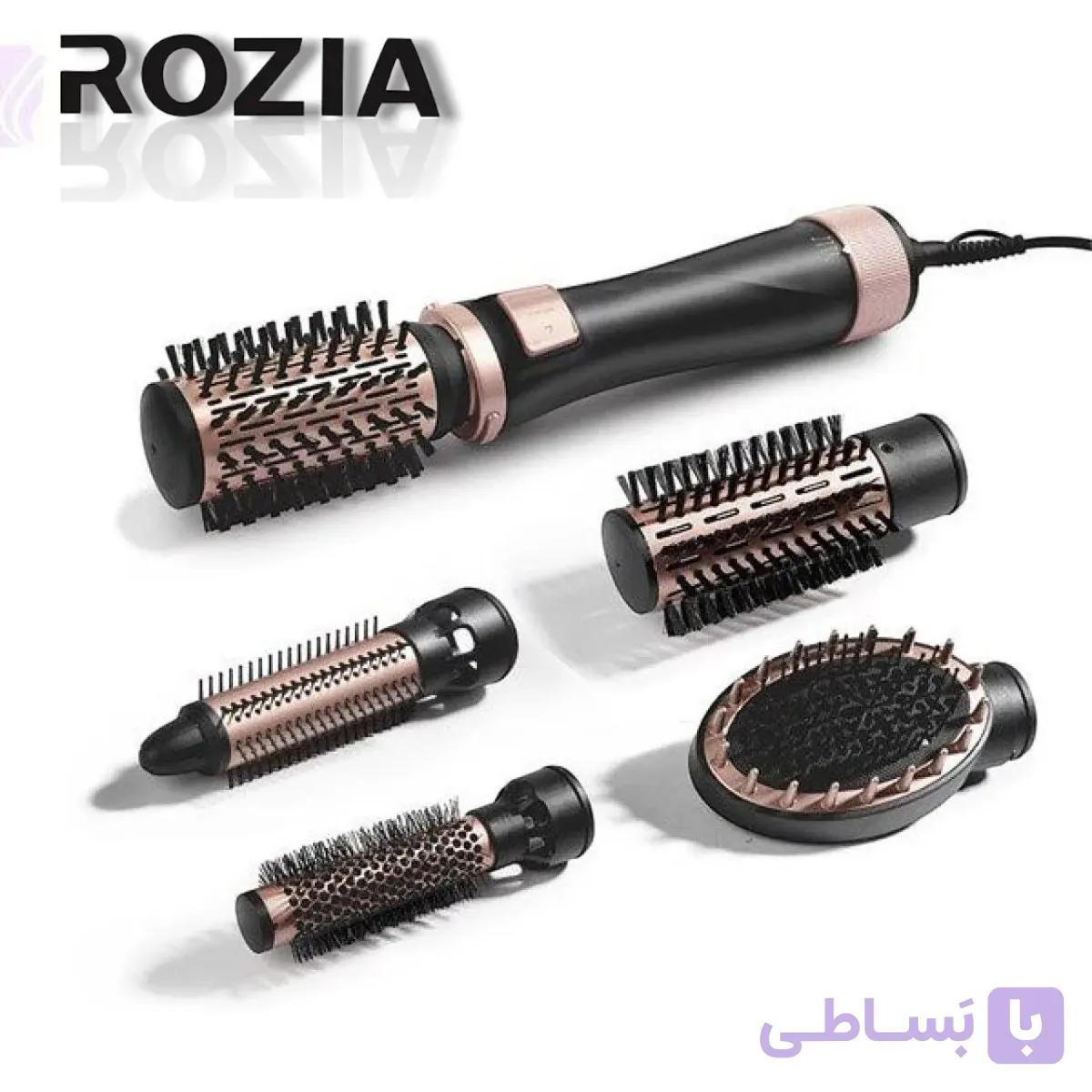 سشوار چرخشی روزیا مدل HC8115 پنج کاره | ۵ سری حالت‌دهنده مو — تصویر 1