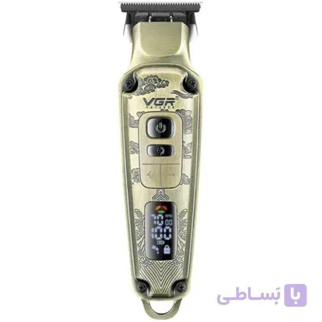 ماشین اصلاح وی جی آر مدل VGR V-901 با تیغه کربن استیل — تصویر 1