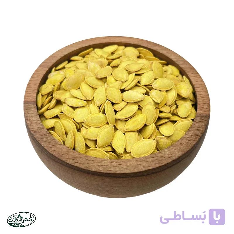 تخمه کدو زعفرانی