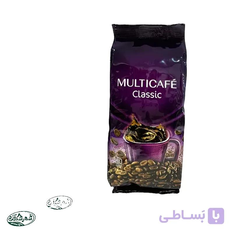 قهوه فوری کلاسیک پاکت مولتی کافه 100گ