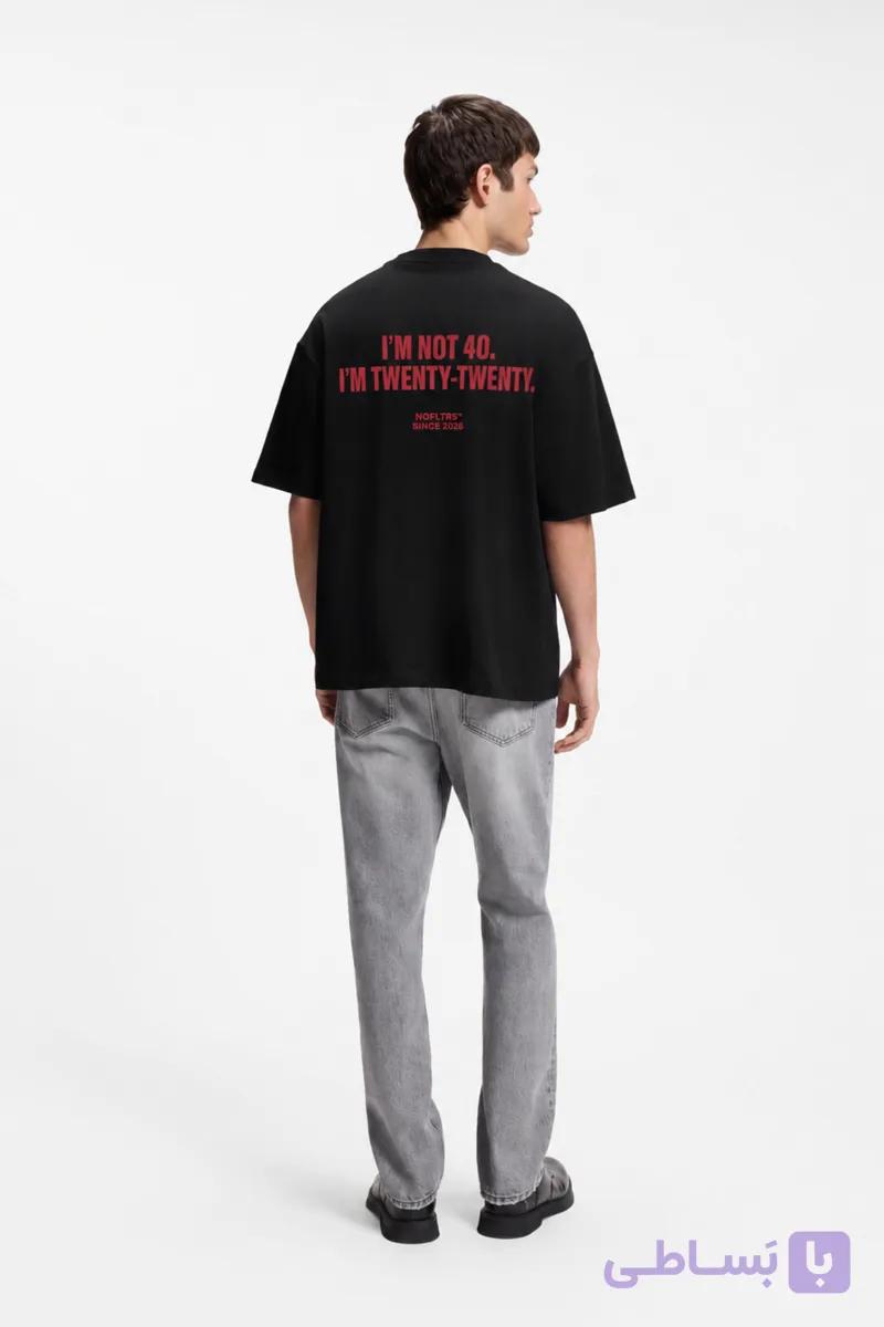 تیشرت مردانه I M NOT 40