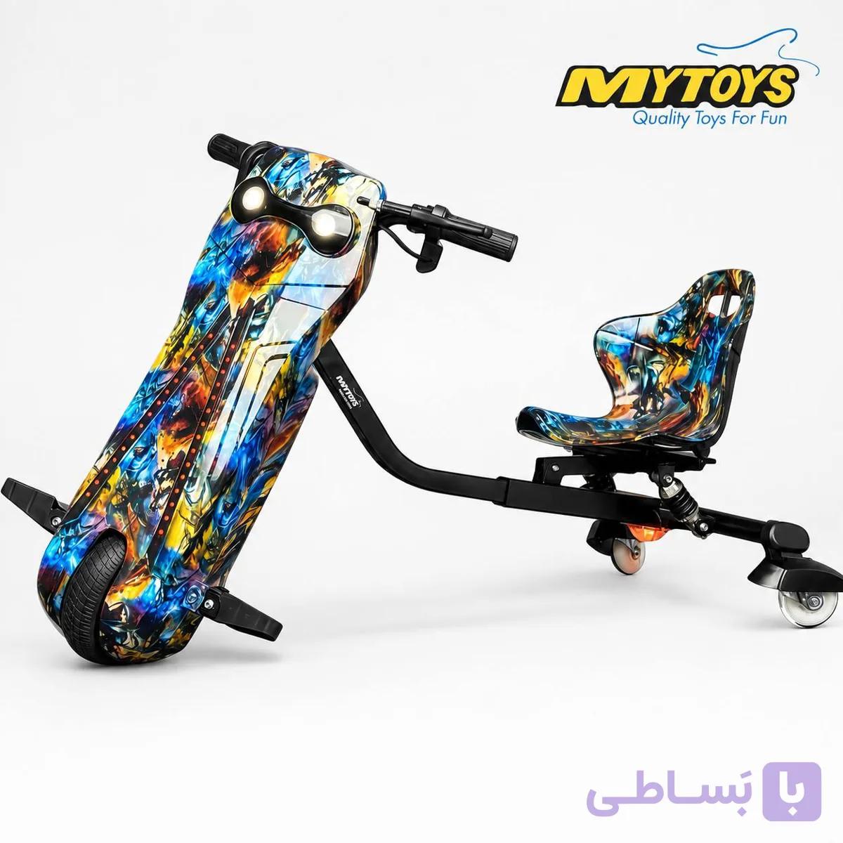 اسکوتر برقی دریفت – بلوتوثی کمک دار برند MYTOYS  MT143