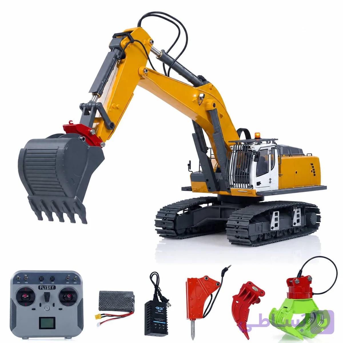بیل مکانیکی کنترلی حرفه‌ای Kabolite مدل K5901 مقیاس 1:18 — تصویر 1