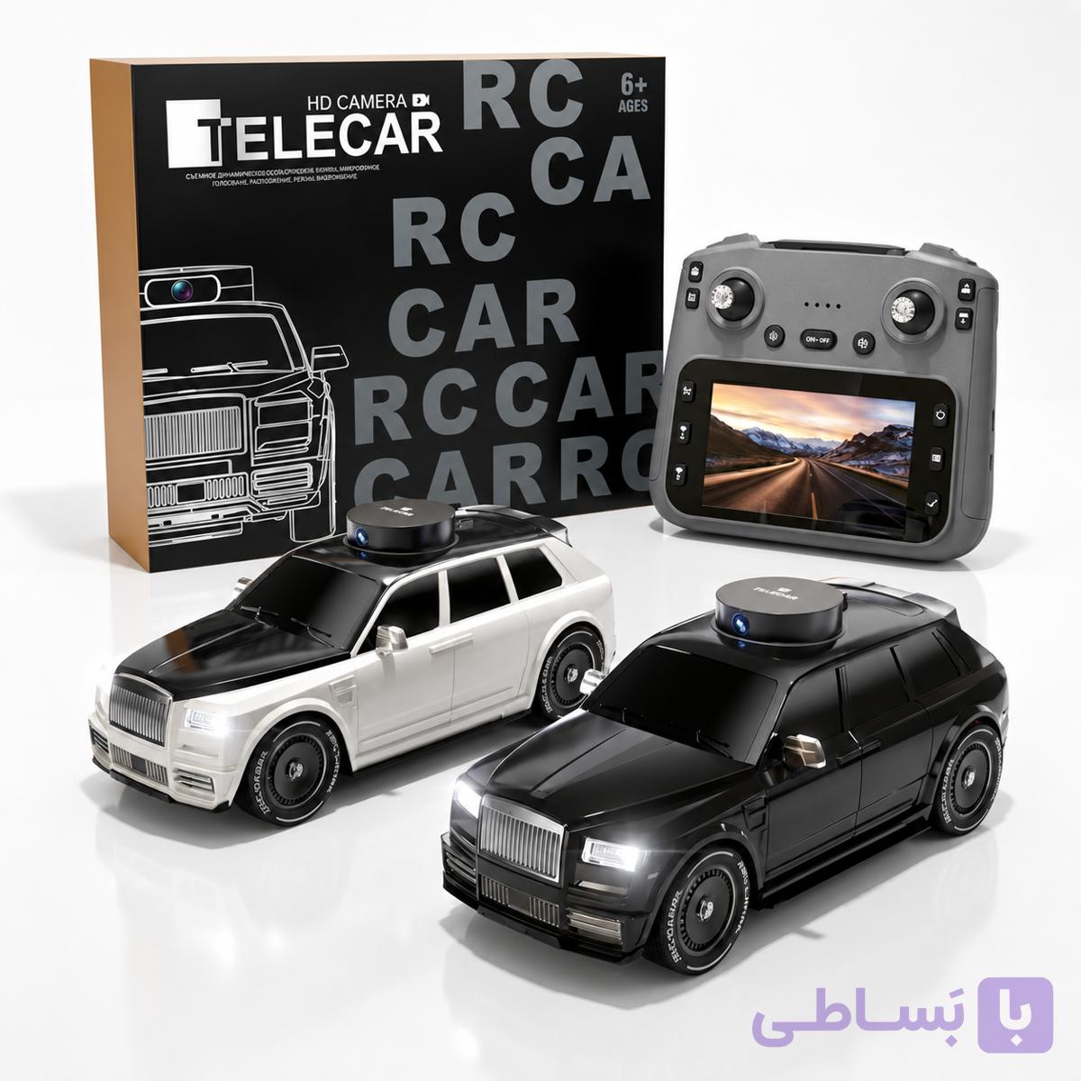 ماشین کنترلی دوربین‌دار TELECAR طرح رولزرویس کالینان 4WD مقیاس 1:18 — تصویر 1