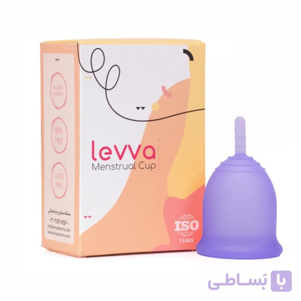 کاپ قاعدگی لیوا فارما سایز متوسط بنفش