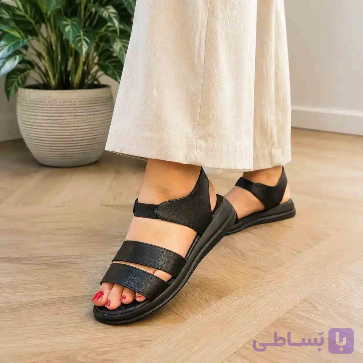 صندل رکاب دار زنانه مدل دان — تصویر 1