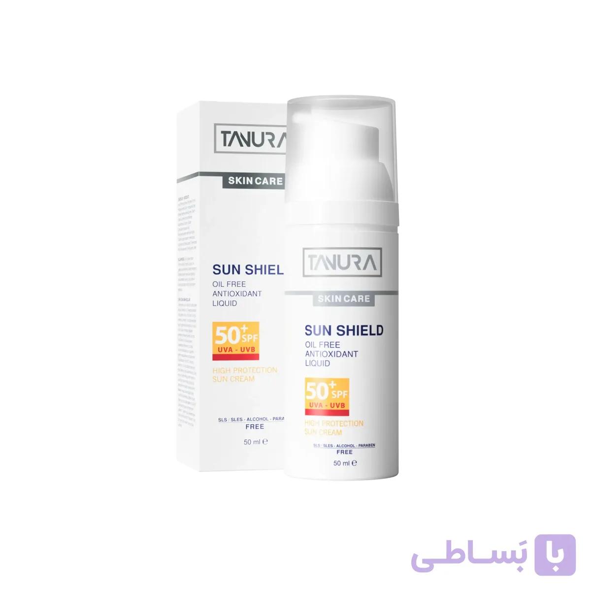 ضد آفتاب سان شیلد تانورا SPF50+