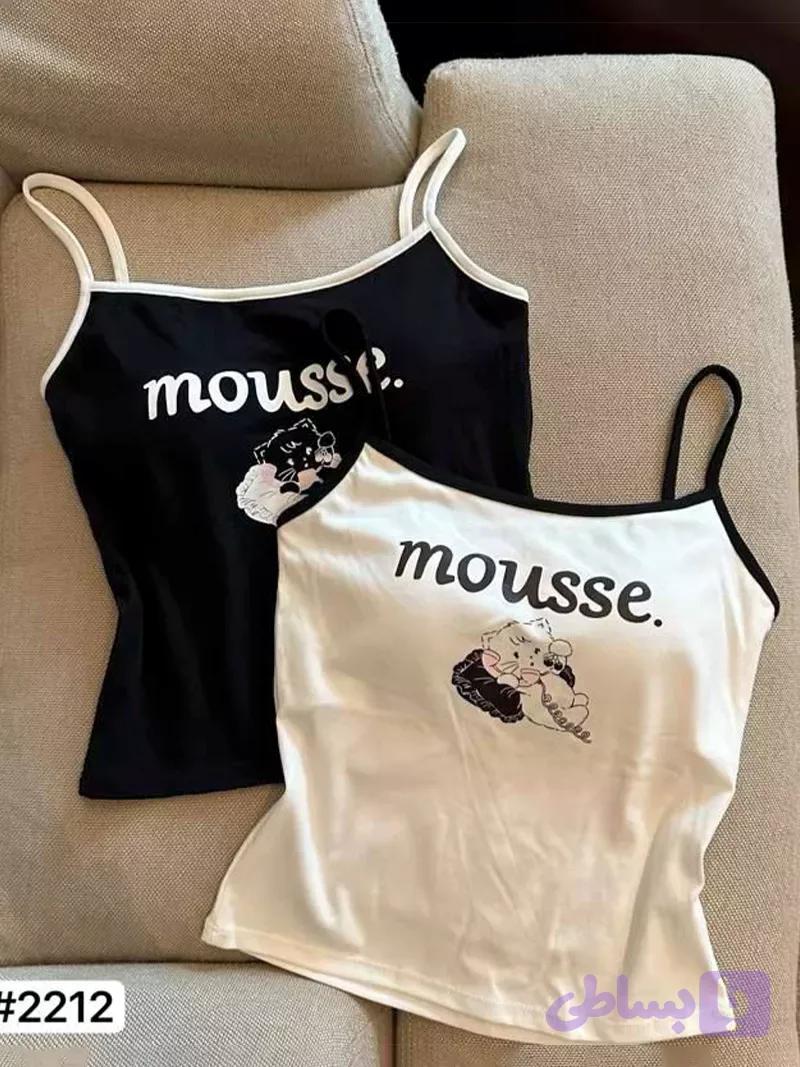 کراپ طرحدار mousse — تصویر 1