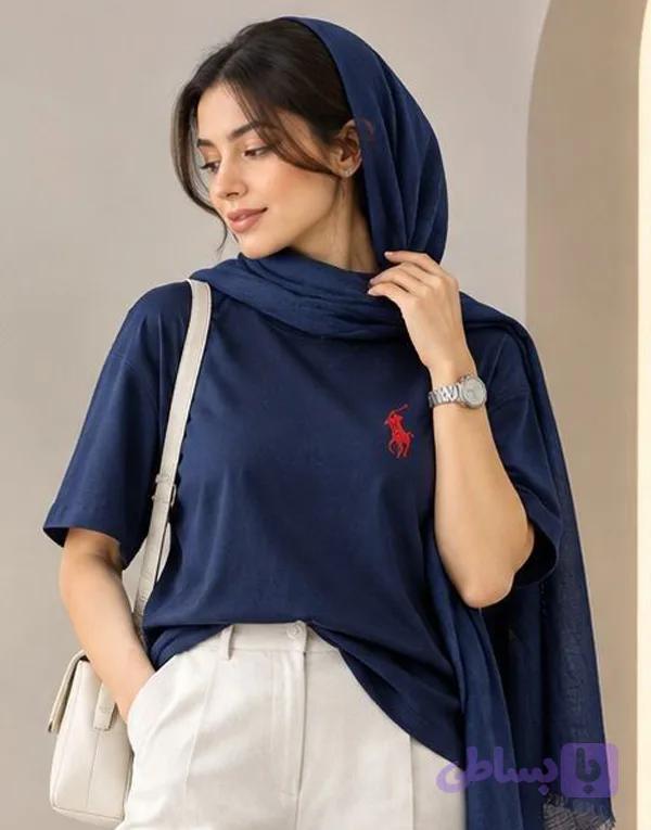 تیشرت ترک برند POLO پلین — تصویر 1