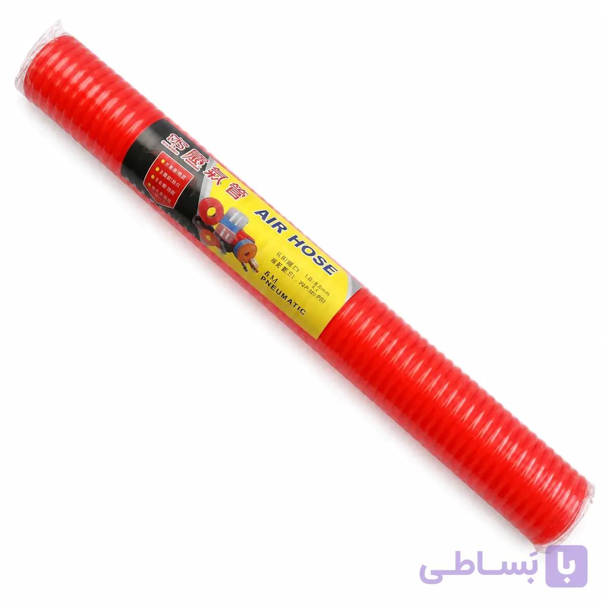 شلنگ فنری باد ۵ متری PU مخصوص کمپرسور و ابزار بادی (139) — تصویر 1