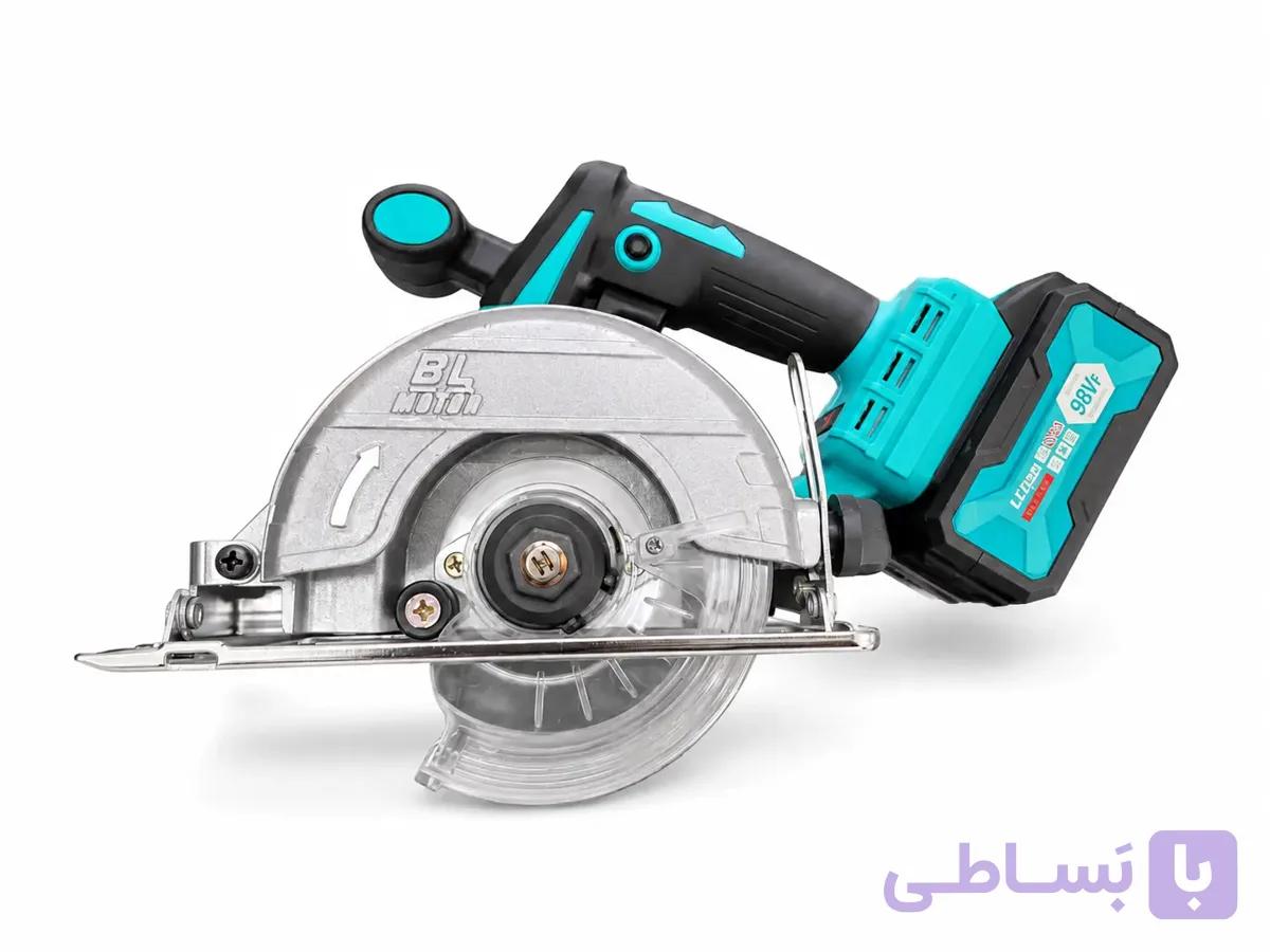 اره گردبر شارژی مینی براشلس 98VF با باتری لیتیومی (112) — تصویر 1