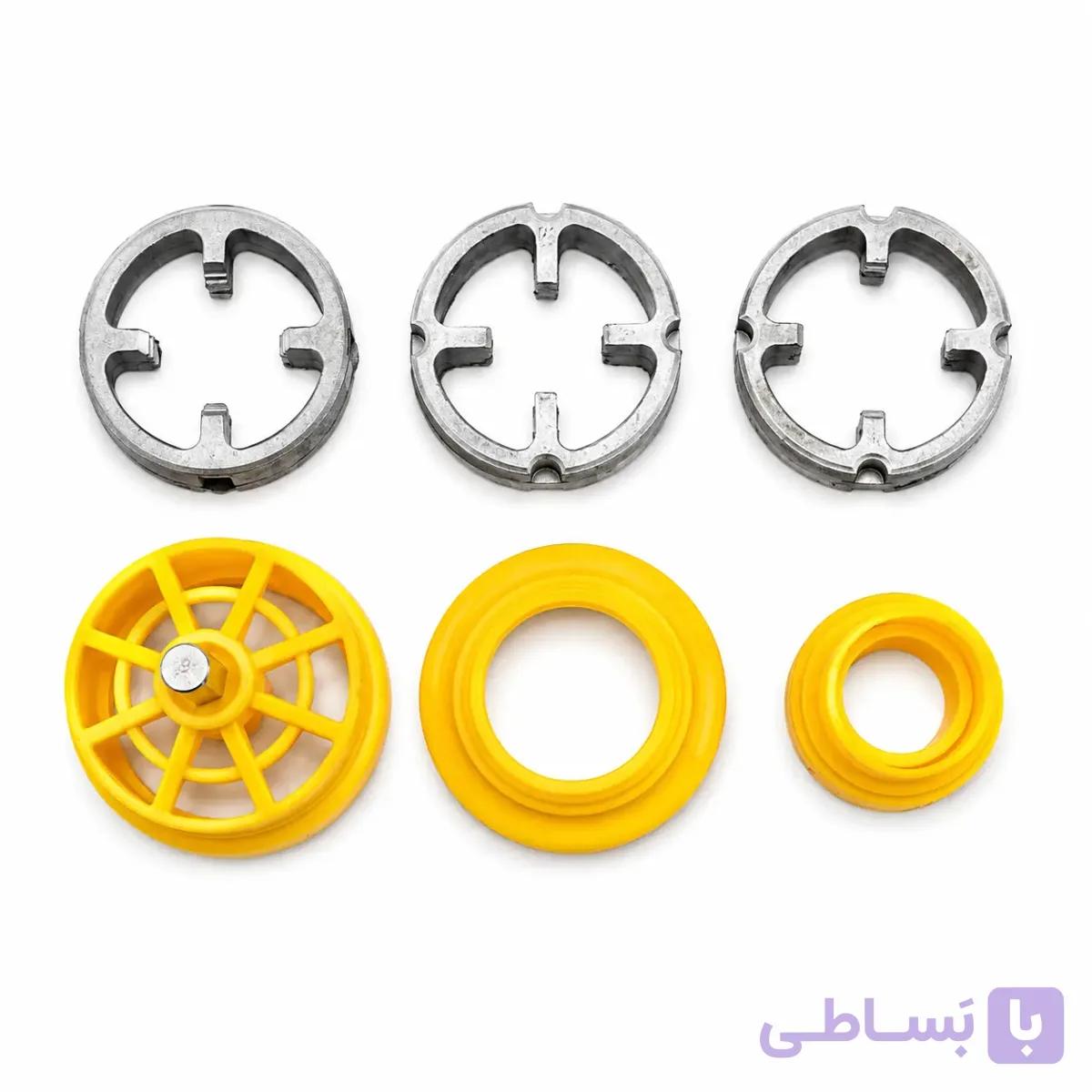 ست حدیده لوله PVC دریلی ۳ سایز ۱/۲، ۳/۴ و ۱ اینچ (121) — تصویر 1