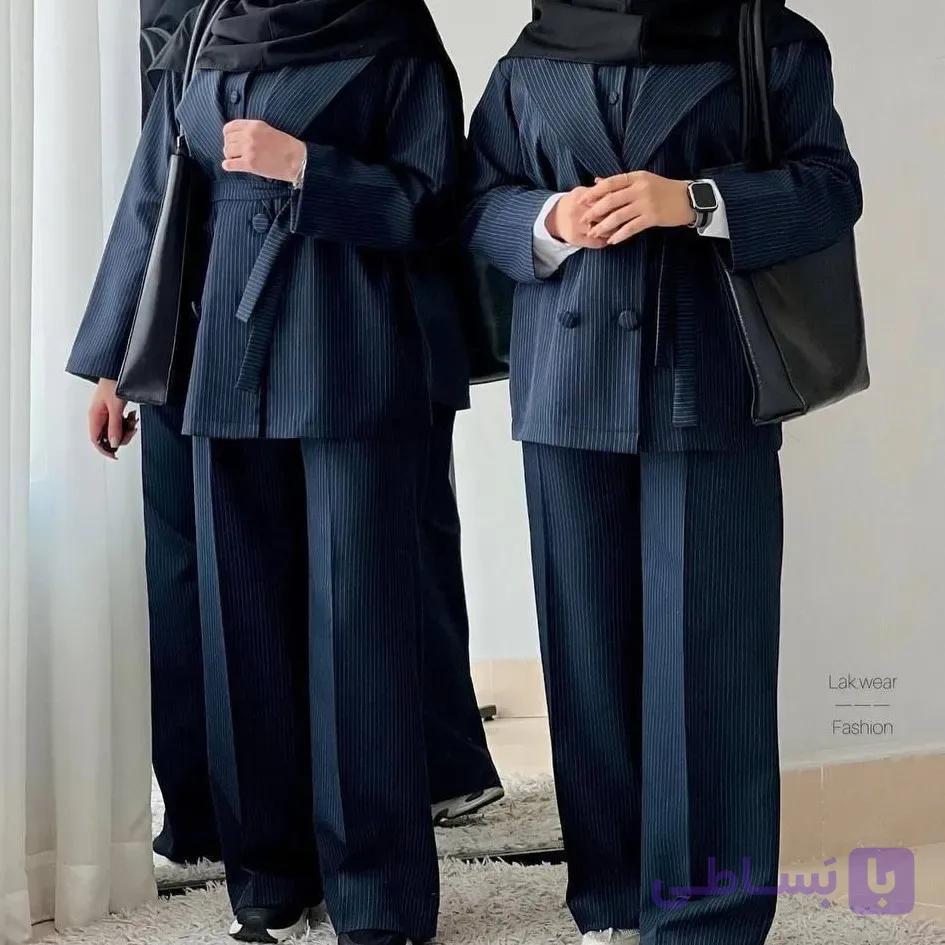 ست سه تیکه دیپلمات پرشیا مدل کامیلا سایز 38 تا 50