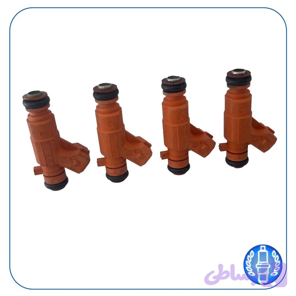 سوزن انژکتور نارنجی TU5 پژو 405 برند بوش 157cc استوک — تصویر 1