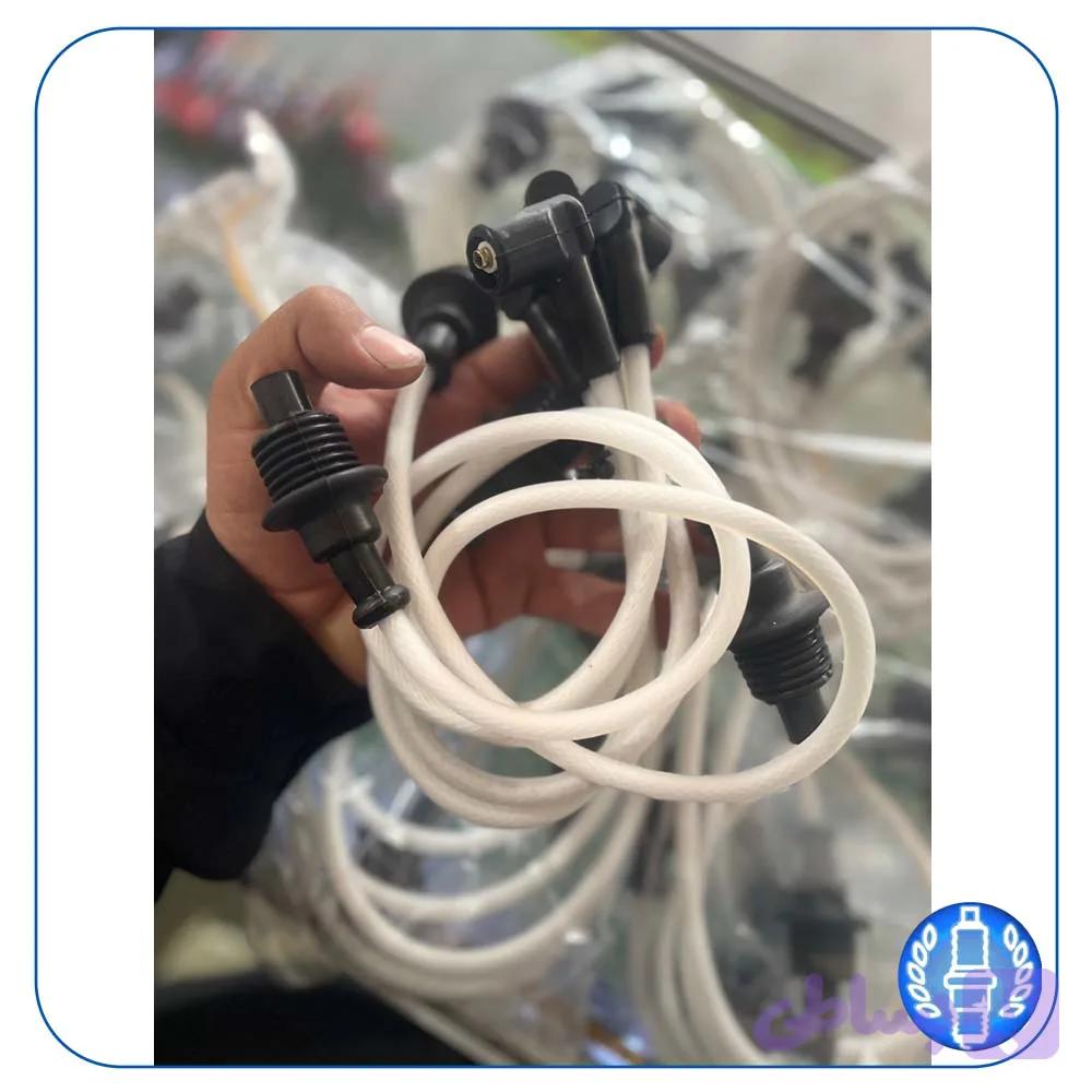 وایر تقویتی پژو 405 تمام سیلیکون دوسر گالانیزه