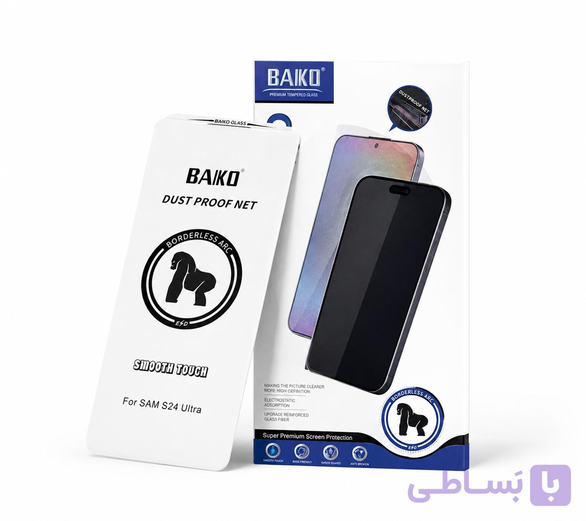 گلس بدون حاشیه Baiko