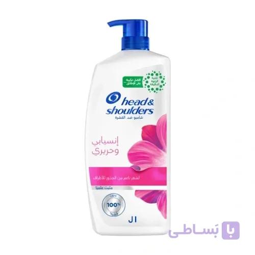 شامپو ضد شوره و ضد وز هد اند شولدرز Smooth &amp; Silky مخصوص موهای خشک و وز 1 لیتر | Head &amp; Shoulders Smooth &amp; Silky Anti-Dandruff Shampoo — تصویر 1