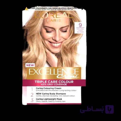 رنگ موی لورآل شماره 8 بلوند روشن | L’Oréal — تصویر 1