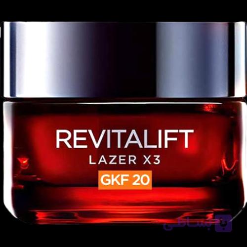 کرم ضد چروک روز لورآل Revitalift Laser X3 — تصویر 1