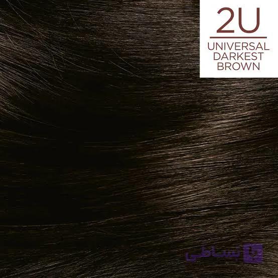 رنگ مو لورآل Excellence Crème شماره 2 قهوه‌ای خیلی تیره | L’Oréal Paris Excellence Crème 2 Darkest Brown