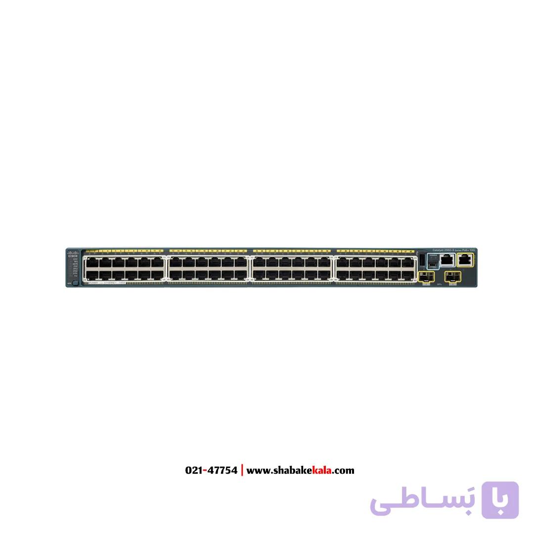 سوئیچ سیسکو مدل WS‑C2960S‑48FPD‑L